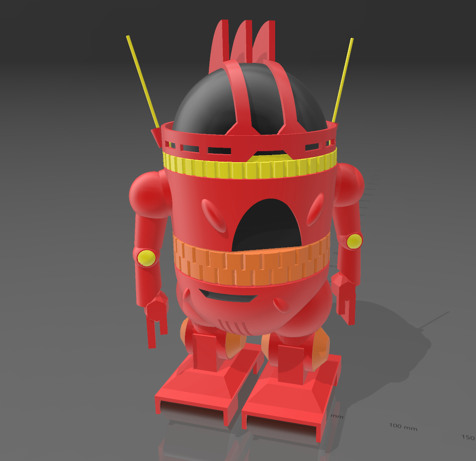 🤖 Analyzer robot from Starblazers/Space Battleship Yamato・Free